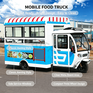 Carrito de Comida Tuk Tuk de Tres Ruedas, Diseño Compacto y Maniobrable para Mercados Nocturnos Concurridos - Product Image 5