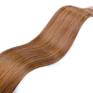 Extensioni per <span class=keywords><strong>capelli</strong></span> Remy Micro Link Micro Loop, brasiliane, a trama singola, tinte, permanente <span class=keywords><strong>castano</strong></span> <span class=keywords><strong>chiaro</strong></span>, liscie, in <span class=keywords><strong>capelli</strong></span> umani, 100g per donna - Product Image 3