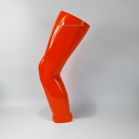 Mannequin de jambe en fibre de verre de haute qualité DELIANG avec support de présentation de chaussettes en tissu pour l'utilisation en salle d'exposition d'équipements et de vêtements de sport