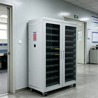 Chariot de charge et de rangement professionnel pour tablettes scolaires Zhongshun ZG-SJ10D, 10 compartiments, serrure électronique, étanche