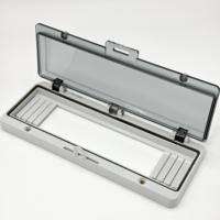 Boîte de distribution étanche HD-13A IP67 avec protection transparente et couvercle de disjoncteur MCB à verrouillage pour usage industriel extérieur