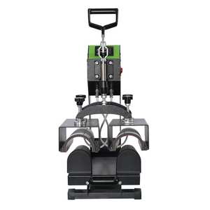 Presse à chaud double station pour protège-tibias, machine de transfert par sublimation pour impression personnalisée sur protège-tibias sportifs - Product Image 2