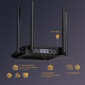 Routeur WiFi WN530HG4 1200 Mbps, routeur intelligent WAVLINK double bande 5 GHz + 2,4 GHz, routeurs <span class=keywords><strong>Internet</strong></span> sans fil pour la maison et le jeu - Product Image 5