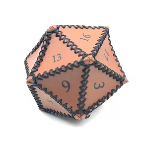 Уникальный пакет <span class=keywords><strong>Rpg</strong></span> многогранный подарок DND D20 Dice искусственная кожа сумка для игры Dungeons and Dragons - Product Image 6