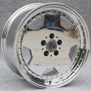 Jantes en alliage pour voiture de tourisme Deep Dish 18X8.25 pouces à <span class=keywords><strong>5</strong></span> branches, compatibles ALPINE <span class=keywords><strong>GTA</strong></span> 4X100 - Product Image 3