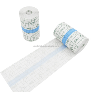 Rouleau <span class=keywords><strong>de</strong></span> 10 mètres <span class=keywords><strong>de</strong></span> film protecteur <span class=keywords><strong>transparent</strong></span> adhésif en plastique imperméable pour tatouage, bandage jetable pour microblading, film <span class=keywords><strong>de</strong></span> soin après tatouage - Product Image 3
