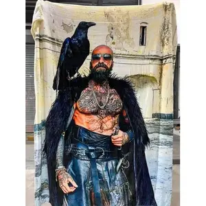 Manta Babo Serenity Tamaño Matrimonial con Estampado Gráfico, Manta para Cama Individual o Doble, 100% Poliéster, para Todas las Temporadas, Estilo Moderno - Product Image 3