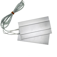 Élément chauffant PTC 110V 220V, plaque chauffante thermostatique en céramique à température constante, coque en aluminium, outils de chauffage de l'air