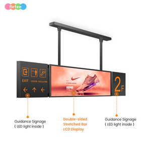 Écran d'affichage publicitaire LCD suspendu pour aéroport, métro, gare routière - Product Image 4