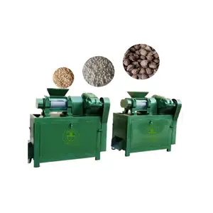 Animal Manure Double Roller Press Compound Fertilizer inorganic ball Granulation for sale