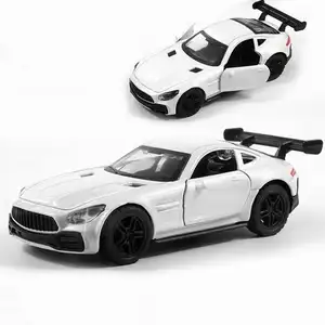 Simulation zurückziehen Alloy Rennwagen Modell 1/36 Druckguss Sport fahrzeuge mit Ton und Licht für Jungen Auto Geschenk