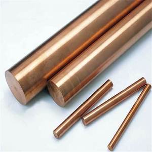 Pure 99.99% Copper Bar Solid Copper Rod Astm C11000 Copper Earth Rod