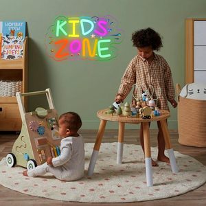 Kids Zone Letreros Neon LED indoor hanging ambient light shop <b>sign</b> wall decoration light entrance indicator light luminous <b>sign</b> - Product Image 5