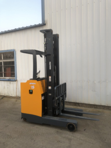 <b>Used</b> for Japan Warehouse <b>Pallet</b> Forklift Professional 1.5t Stand Diesel Reach Truck 8FBR15 for Core Engine 1 Year - Product Image 2