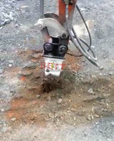 Pièces de machines de construction pour l'exploitation minière et la rupture du coupeur de tambour d'excavatrice Wolver BT20C avec CE