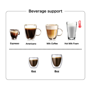 เครื่องชงกาแฟพร้อมฟังก์ชั่นบดและชงในตัว  เครื่องทำเอสเพรสโซ่อัตโนมัติแบบเมล็ดกาแฟสู่ถ้วย - Product Image 5