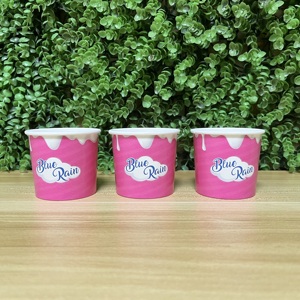 AT PACK 4oz 8oz 10oz 12oz 16oz 20oz 24oz Pink Coffee Cups Disposable Paper Coffee Cups With Lids - Product Image 3
