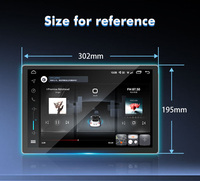 Radio Estéreo para Auto 2K QLED de 13.1 Pulgadas con Android 12, 5G WIFI, DAB+, DSP, FM, 2Din, GPS, Cámara de Reversa Universal