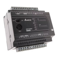 Nuevo PLC Delta (Controlador Lógico Programable) DVP16ES200T, 1 Año de Garantía, Comunicación Modbus, Chip de Fábrica de Alta Calidad, Memoria