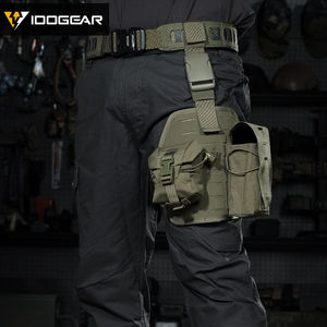 Sac de jambe tactique IDOGEAR avec boucle à dégagement rapide, vert Ranger, panneau de jambe réglable universel pour jambe gauche/droite - Product Image 5