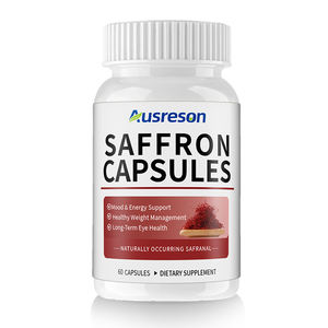 Op Maat Gemaakte Saffraansupplementen Oog Gezondheid En Stemming Ondersteuning Groothandel Veganistische Saffraan Extract <span class=keywords><strong>Capsules</strong></span> Voor Gezondheidszorg Product - Product Image 2