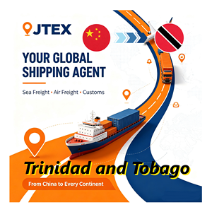 Servicio de Logística de Carga Marítima LCL Internacional de China a Trinidad y Tobago, Agente de Transporte de Contenedores Consolidados - Product Image 1