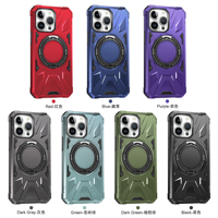 Coque de téléphone magnétique antichute en métal de qualité supérieure pour iPhone 17 – Étui de protection antichoc et élégant