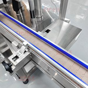 Nhà Máy Cổ Tự Động Sản Phẩm Chăm Sóc Tóc Chất Lỏng 2-Đầu Theo Dõi Máy Làm Đầy Cho Dầu Xả Tóc Và Mặt Nạ Tóc - Product Image 5