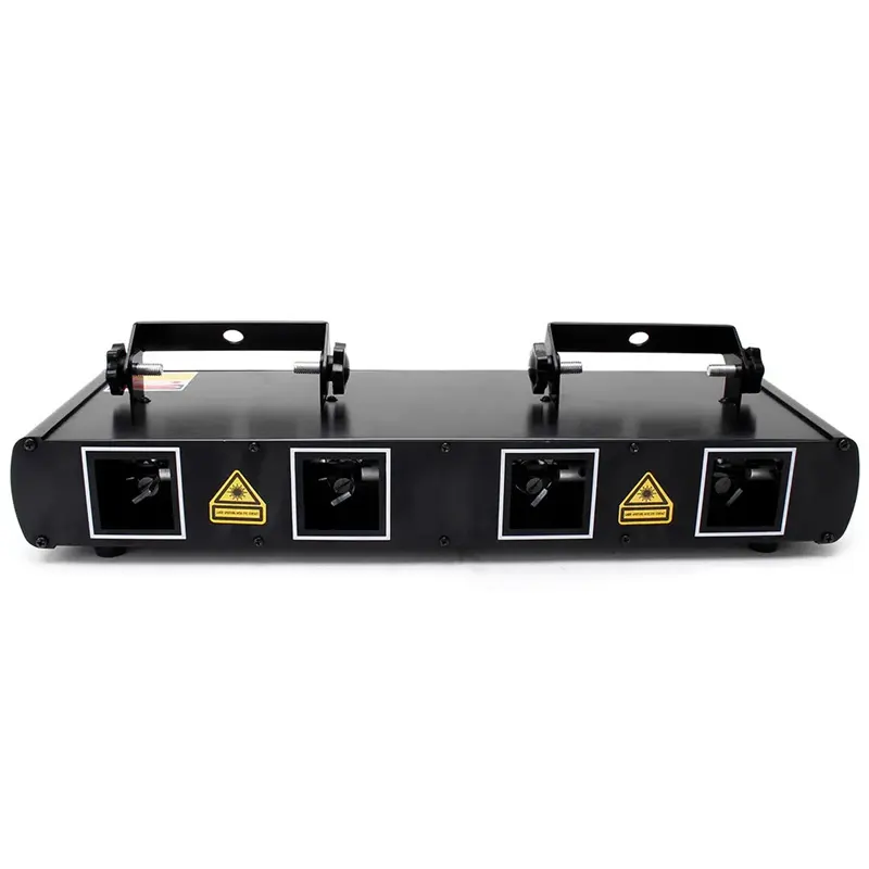 RGB Y Four Holes Lasercube Dmx512 Sound Control LED Disco Laser Stage Lights