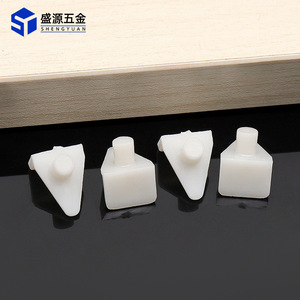 Shengyuan Plastic <b>Triangle</b> <b>Shelf</b> Support White Easy Installation Furniture Cabinet <b>Bracket</b> Connector - Product Image 3