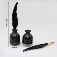 2g plume encre bouteille coussin d'air eyeliner liquide stylo vide bouteille emballage eyeliner pâte vide tube aluminium stylo tête
