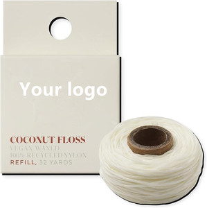 Высококачественная свежая Мятная зубная нить, прочная нить 30 м, 50 м для чистки зубов - Product Image 2