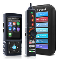 Testeur de câbles réseau multifonction Rsrteng LT-500Serie, testeur de fibre optique OPM VFL, testeur PoE+IPS, traceur de câbles Ethernet UTP rechargeable