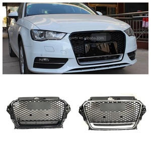 Grille de pare-chocs avant en <span class=keywords><strong>nid</strong></span> <span class=keywords><strong>d</strong></span>'<span class=keywords><strong>abeille</strong></span> pour <span class=keywords><strong>Audi</strong></span> <span class=keywords><strong>A3</strong></span>/s3 2012-2014 100% Fit <span class=keywords><strong>8V</strong></span> - Product Image 3