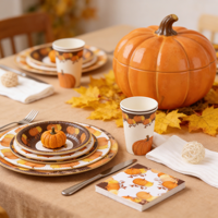 Assiettes en papier rondes jetables de qualité supérieure, style floral moderne, pour camping et fêtes, vente en gros