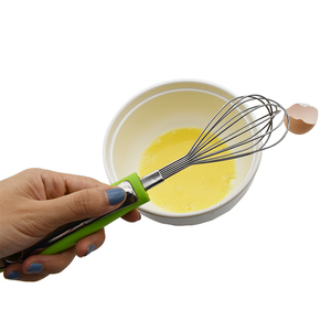 <span class=keywords><strong>Fouet</strong></span> à œufs en acier inoxydable de qualité alimentaire avec poignée en PP, mélangeur <span class=keywords><strong>manuel</strong></span> pour blancs d'œufs et crème <span class=keywords><strong>double</strong></span> - Product Image 3