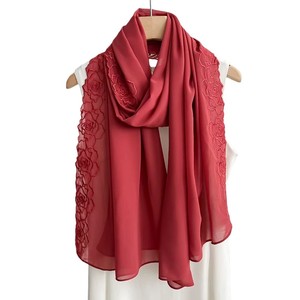 ฮิญาบพิมพ์ลายมุสลิมอิสลามสำหรับผู้หญิงฮิญาบโมดอลขนาดใหญ่ฮิญาบฮิญาบผ้าโพกหัวแบบพรีเมี่ยม - Product Image 3