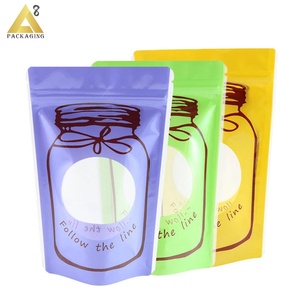Zipper Packing Food Storage Foil Child Resistant Edibles Child Proof Mylar Bags Custom Printed
