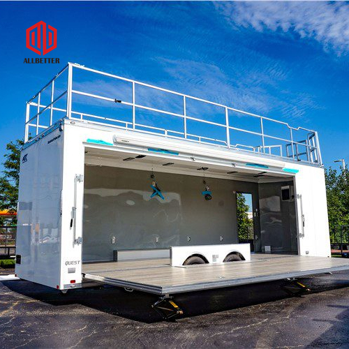 Fast Food Kiosk Mobile Restaurant Van