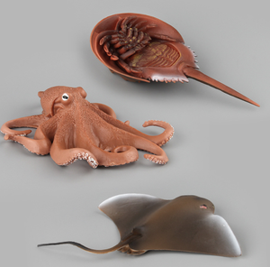 Tắm Nước Chơi Nhựa Động Vật Biển Đồ Chơi Pvc Đại Dương Thế Giới Con Số Thực Tế Cua Rùa Tôm Ngựa Sư Tử Hải Mã Cá Nhiệt Đới - Product Image 3