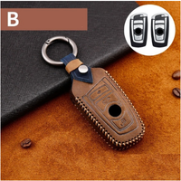 Porte-clés de voiture en cuir véritable fait à la main, étui pour BMW 1 2 3 4 5 6 7 série X1 X3 X4 X5 X6 F30 F34 F10 F07 F20 G30 F15 F16, 20 pièces