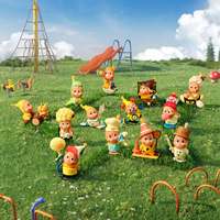 Authentique POP MARTT Twinkle Twinkle Be a Little Star Figurines Blind Box Style Confirmé Reach for the Stars Little Balloon Haircut