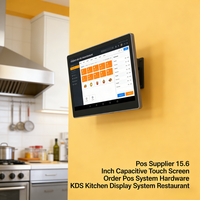 Proveedor de TPV OEM/ODM Directo de Fábrica, Sistema TPV Portátil con Pantalla Táctil Capacitiva de 15.6 Pulgadas, Android, Wi-Fi 6