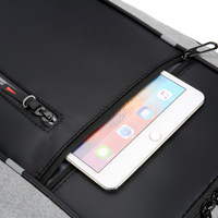 HANFEIZI, nuevo diseño, bolsa de ordenador de negocios multifuncional, mochila para ordenador portátil de poliéster con USB recargable