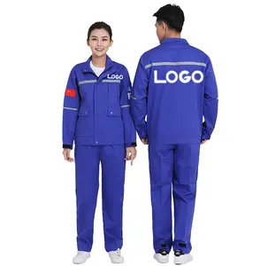 Custom spark proof anti-static labor protection clothing electric welding anti-ironing flame retardant work clothes sets