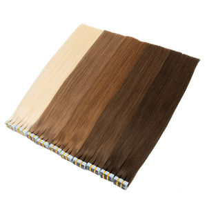 <span class=keywords><strong>Extensiones</strong></span> de <span class=keywords><strong>Cabello</strong></span> Adhesivas de Venta Caliente, <span class=keywords><strong>Extensiones</strong></span> de <span class=keywords><strong>Cabello</strong></span> Humano Remy con Cutícula Alineada - Product Image 2