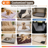 Tapis réversible pour animaux de compagnie, imperméable, résistant à l'urine, frais et respirant, pour chiens et chats, pour l'intérieur