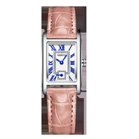 Reloj de Pulsera Deportivo de Moda para Mujer, Cuadrado, de Aleación, con Números Romanos, Elegante, de Cuarzo, Venta al por Mayor, Directo de Fábrica, Envío Inmediato