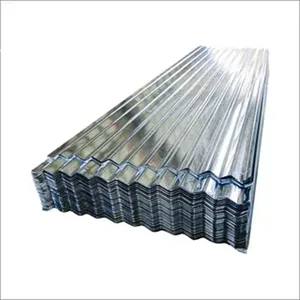 Sıcak satış çin galvaniz çatı kaplama levhası kiremit 1d Corrugated 2d Z60 Z80 galvanizli çelik oluklu