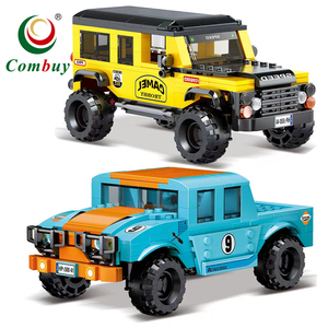 Model DIY Game 6 + Mainan Gliding Rakitan Mobil Blok Bangunan - Product Image 1